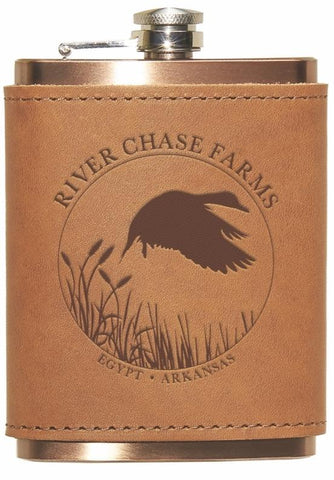 RCF Leather Flask